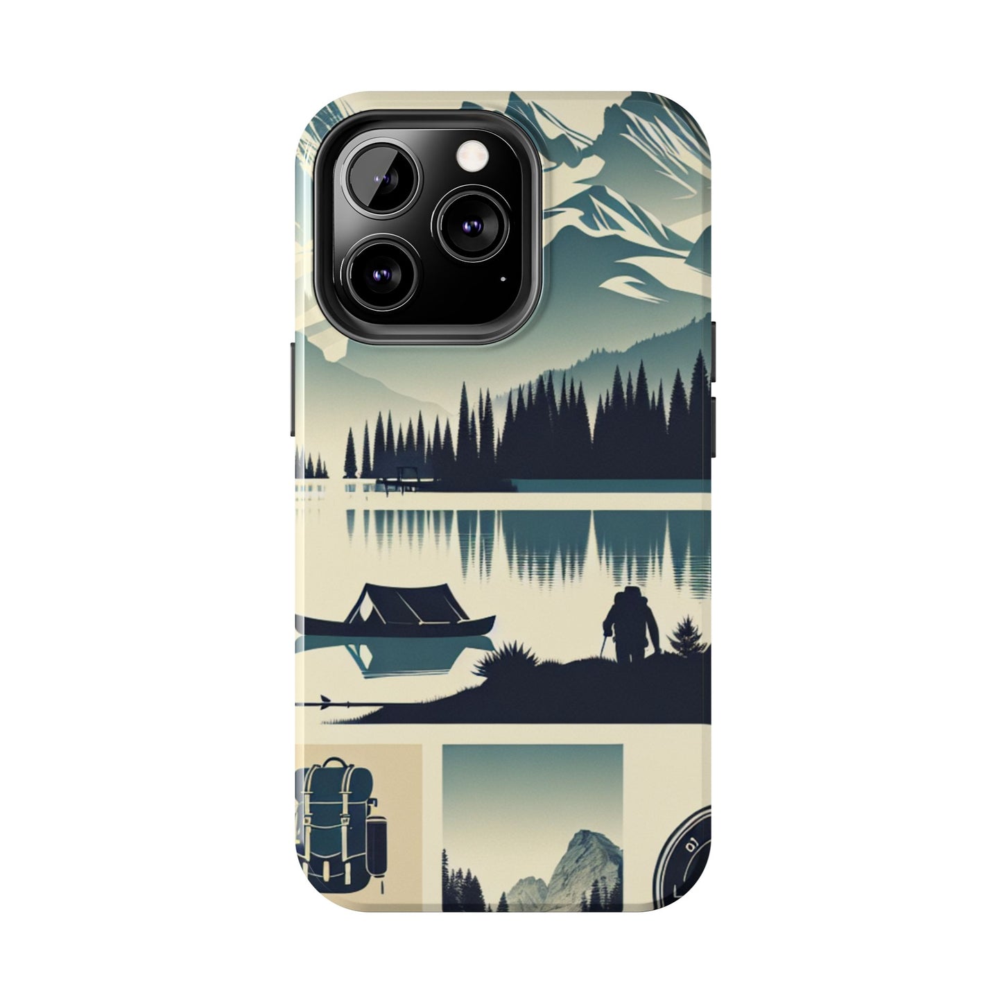 Trailblazer Tough Phone Case – Hiking & Camping Inspired Design