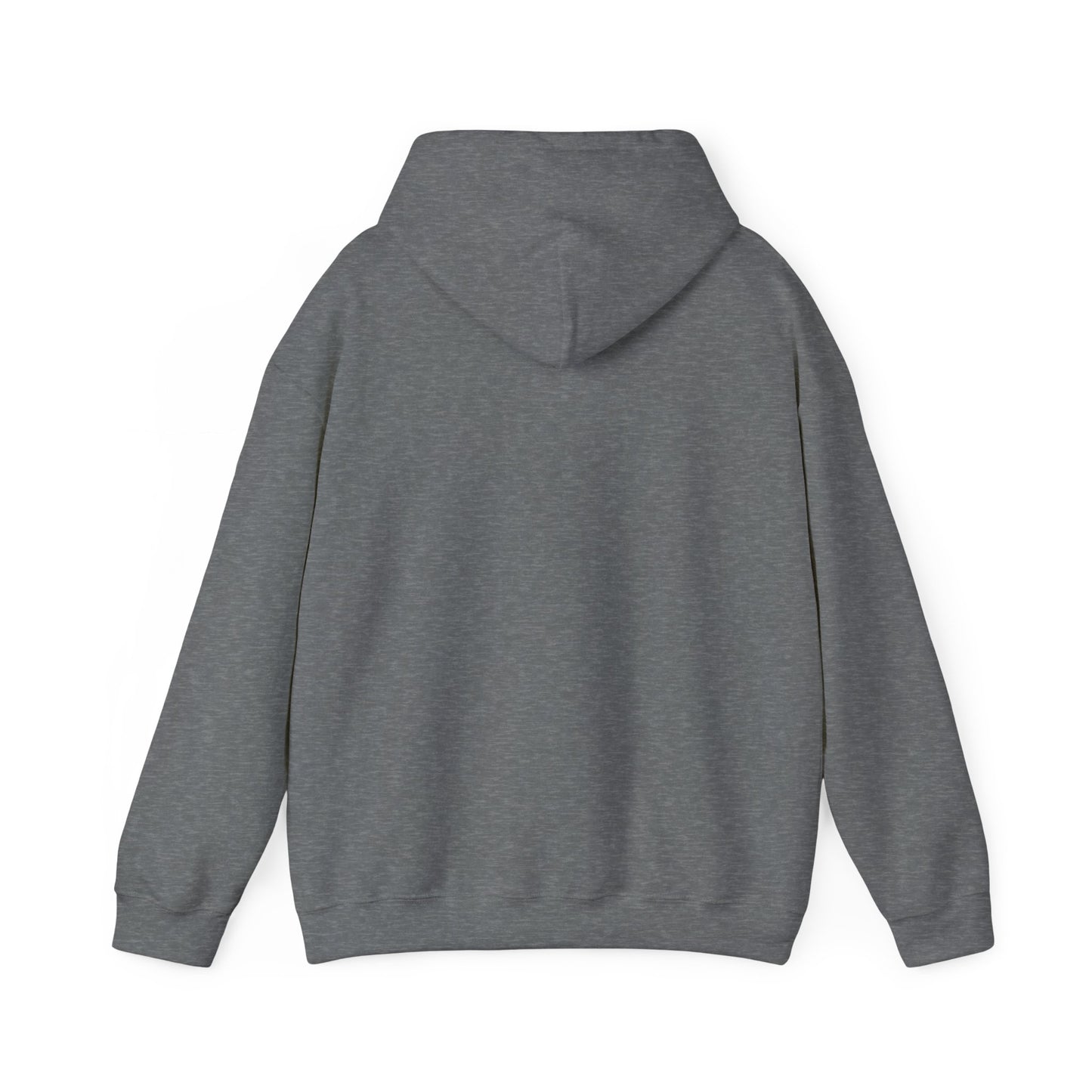 Summit Serenity Hoodie - Unisex Heavy Blend™ Sweatshirt with Pine Trees & Snowy Peaks Design | Wear the Wilderness