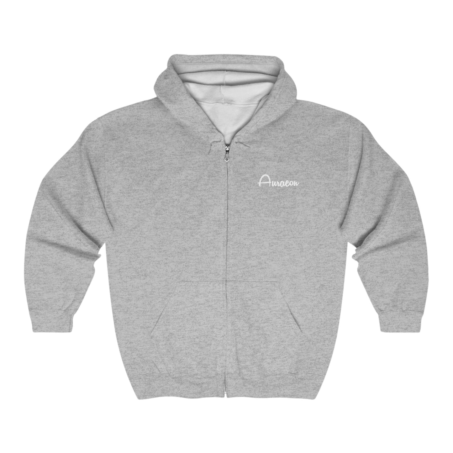Auraeon Pathfinder Hoodie – Unisex Heavy Blend™ Full Zip Comfort