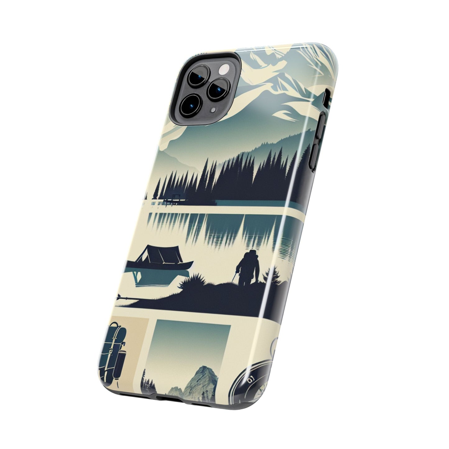 Trailblazer Tough Phone Case – Hiking & Camping Inspired Design