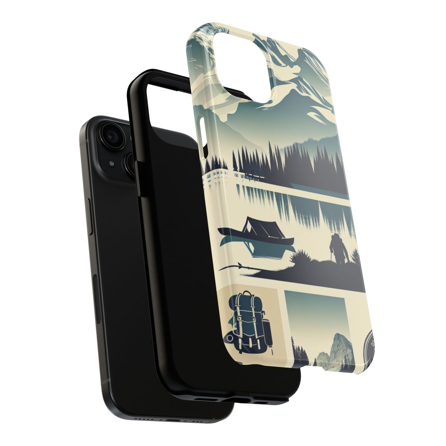 Trailblazer Tough Phone Case – Hiking & Camping Inspired Design