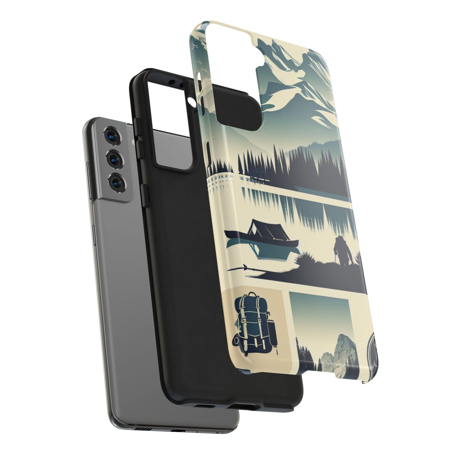 Trailblazer Tough Phone Case – Hiking & Camping Inspired Design