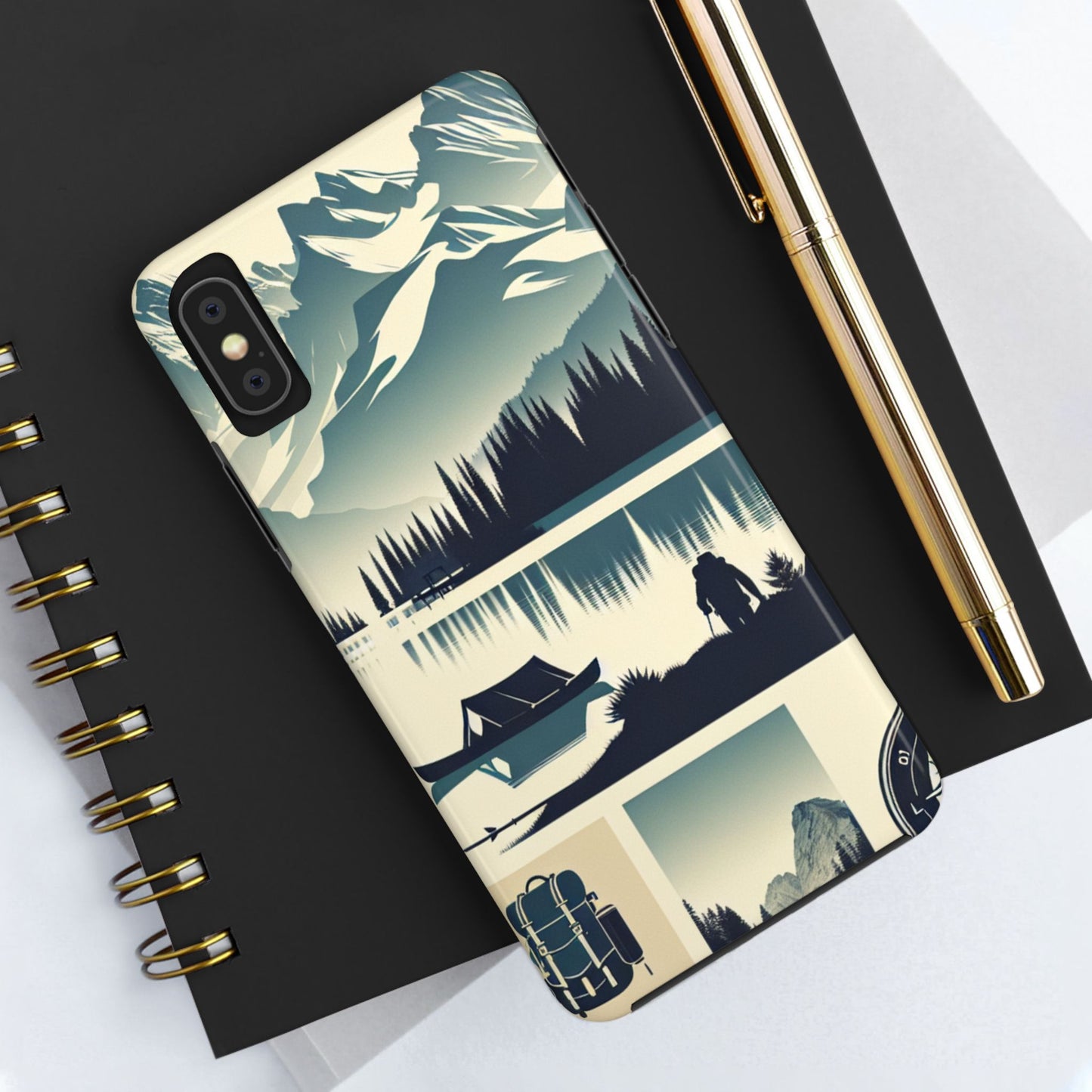 Trailblazer Tough Phone Case – Hiking & Camping Inspired Design