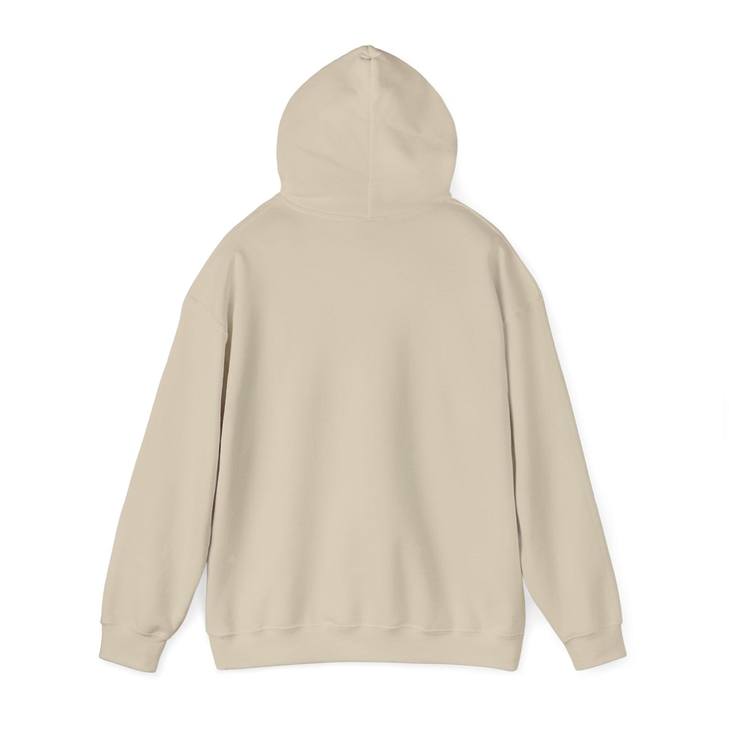 Summit Serenity Hoodie - Unisex Heavy Blend™ Sweatshirt with Pine Trees & Snowy Peaks Design | Wear the Wilderness
