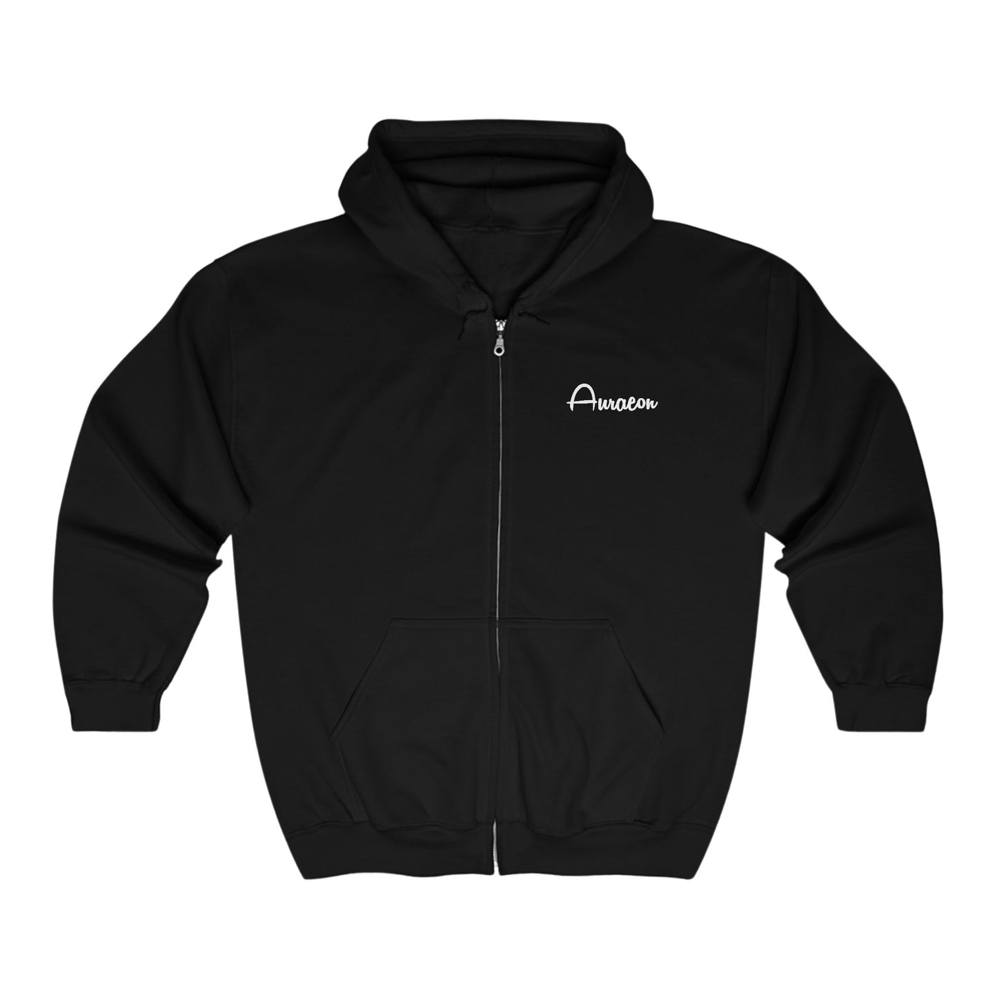 Auraeon Pathfinder Hoodie – Unisex Heavy Blend™ Full Zip Comfort
