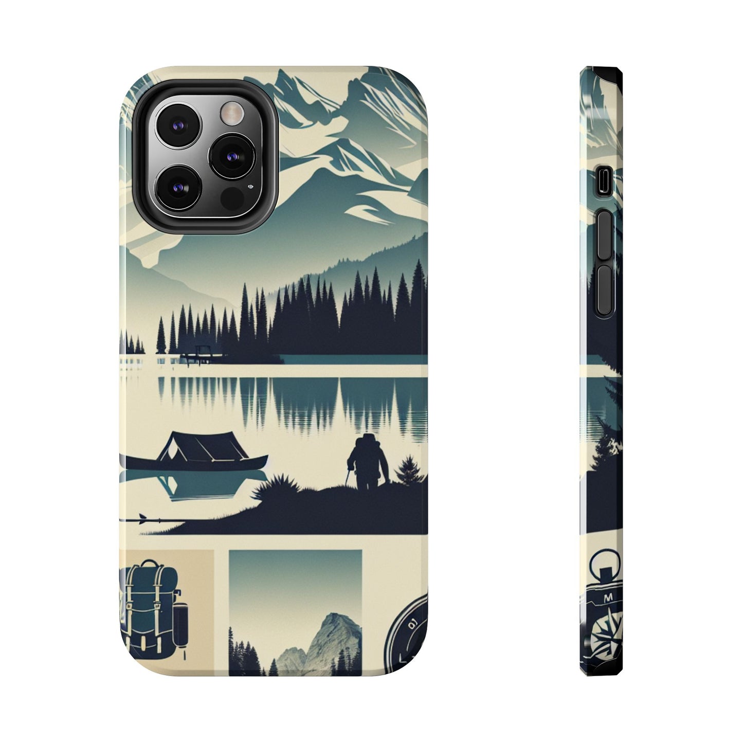 Trailblazer Tough Phone Case – Hiking & Camping Inspired Design