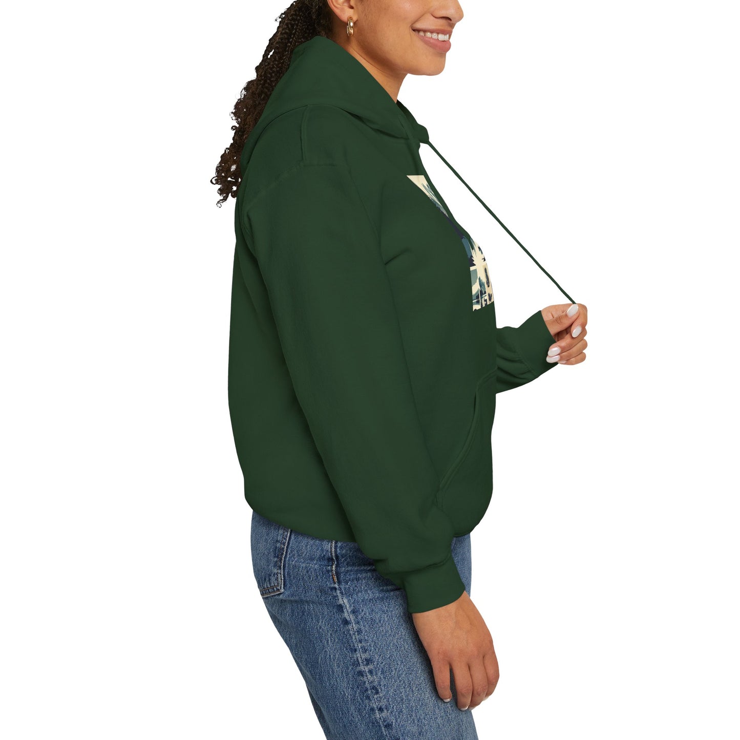 Outdoor Adventure Design | Cozy Hiking Hoodie - Unisex Heavy Blend™ Hooded Sweatshirt