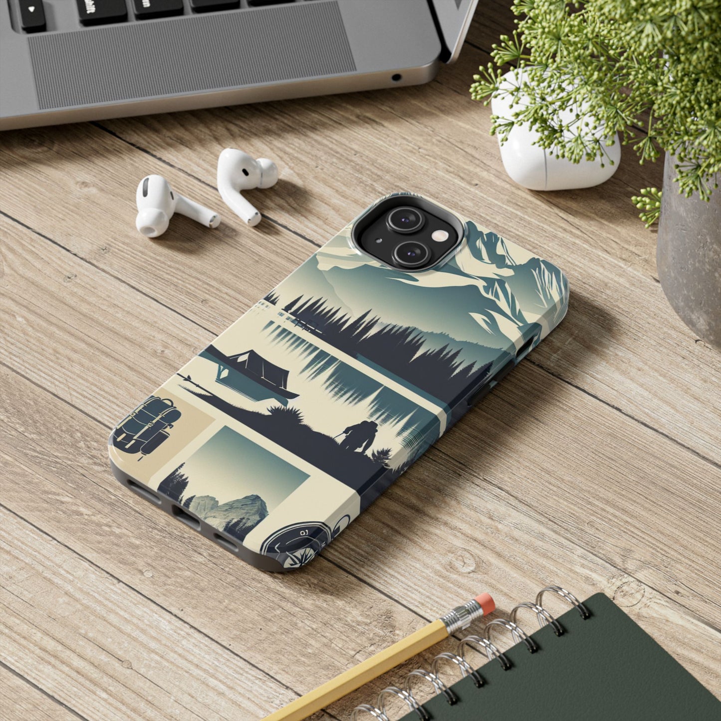 Trailblazer Tough Phone Case – Hiking & Camping Inspired Design