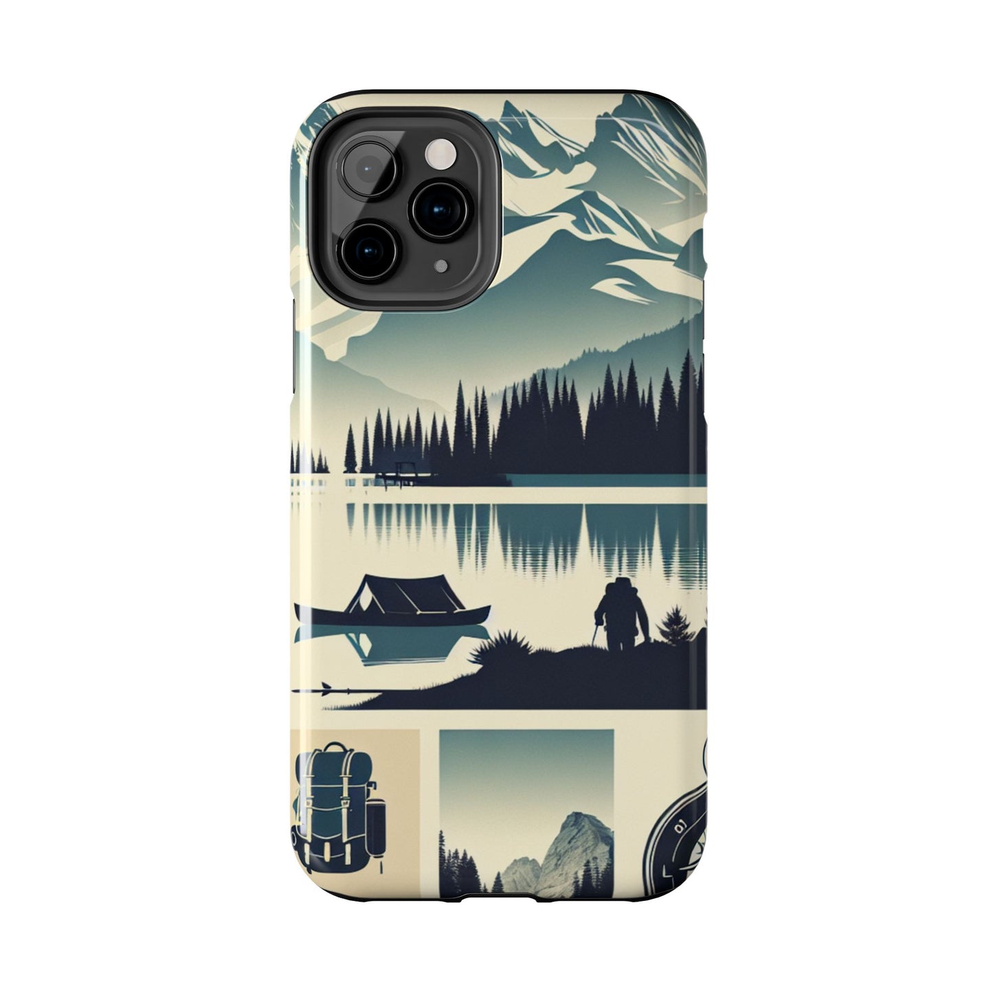 Trailblazer Tough Phone Case – Hiking & Camping Inspired Design