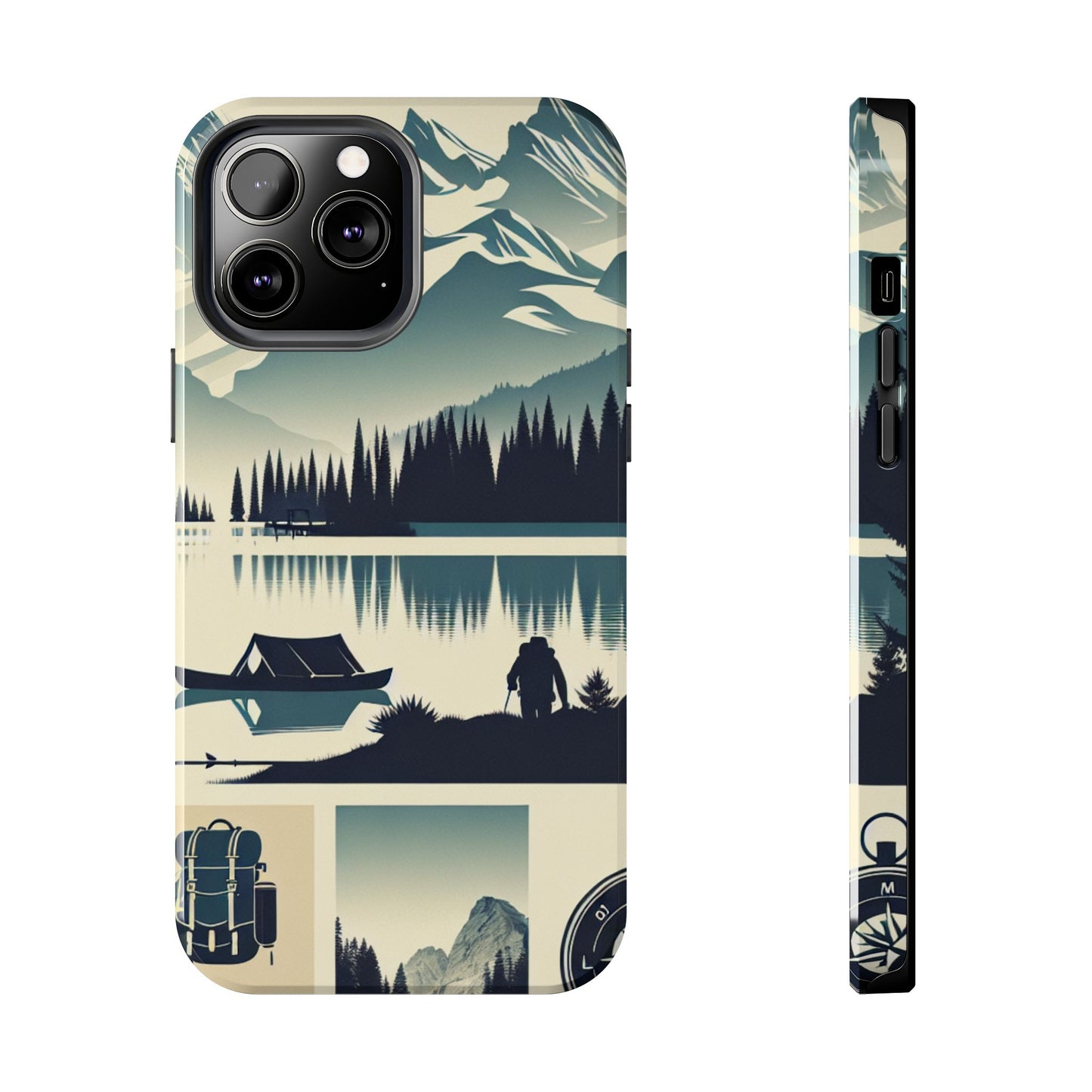 Trailblazer Tough Phone Case – Hiking & Camping Inspired Design