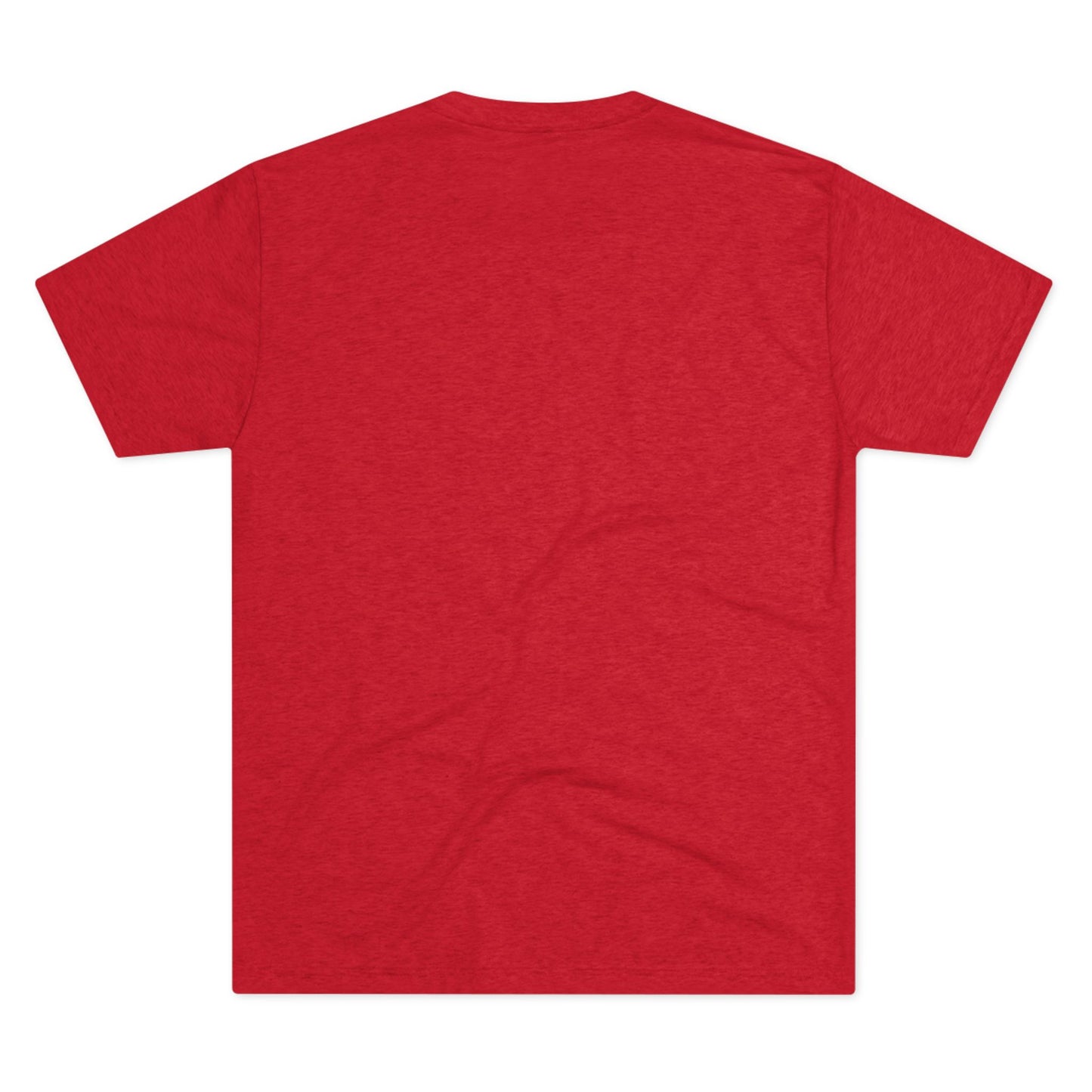 Adventure Awaits Unisex Tri-Blend Crew Tee – Snowy Mountain Tops & Pine Tree Design