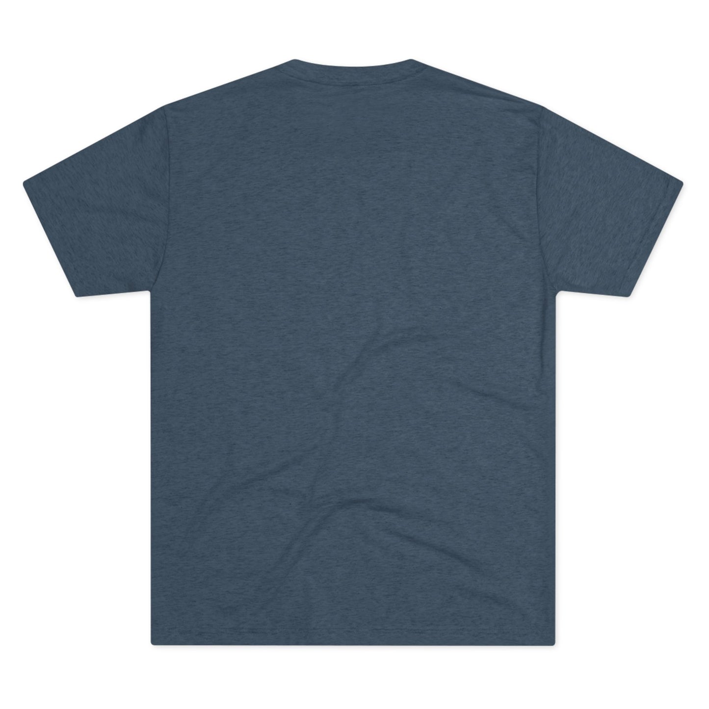 Adventure Awaits Unisex Tri-Blend Crew Tee – Snowy Mountain Tops & Pine Tree Design