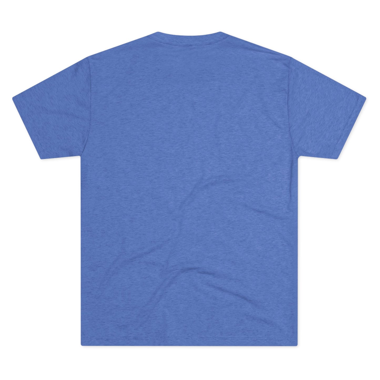 Adventure Awaits Unisex Tri-Blend Crew Tee – Snowy Mountain Tops & Pine Tree Design