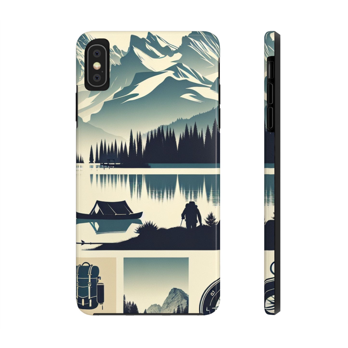 Trailblazer Tough Phone Case – Hiking & Camping Inspired Design