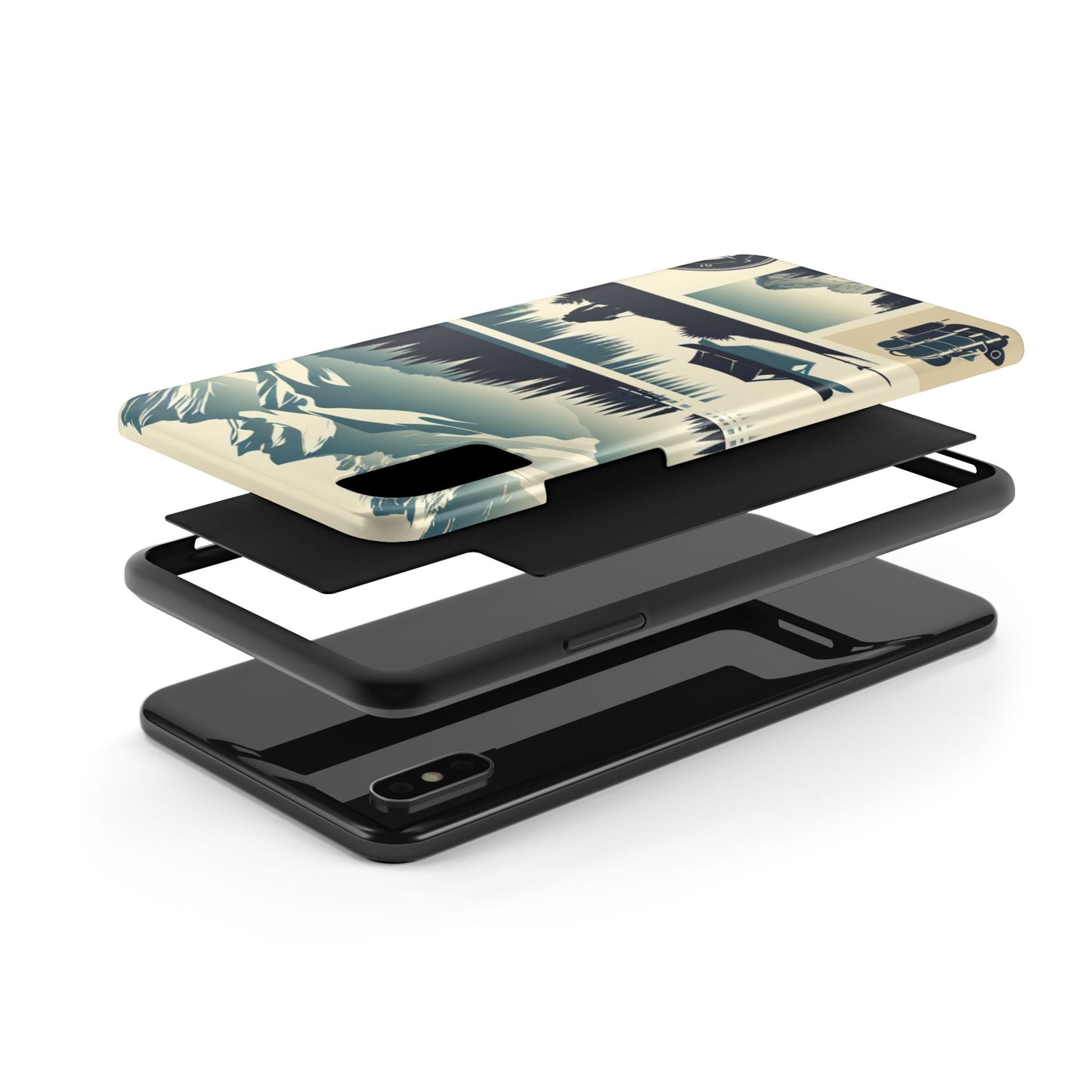 Trailblazer Tough Phone Case – Hiking & Camping Inspired Design