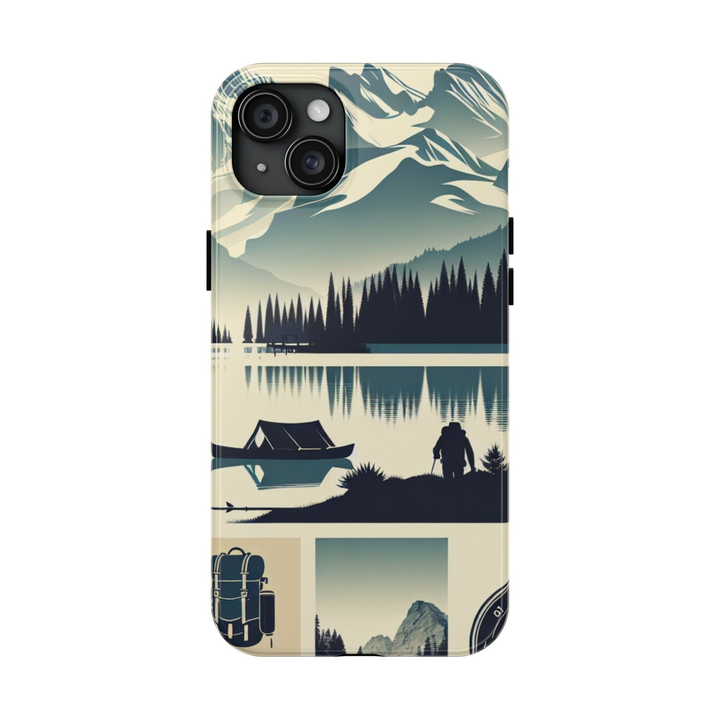Trailblazer Tough Phone Case – Hiking & Camping Inspired Design