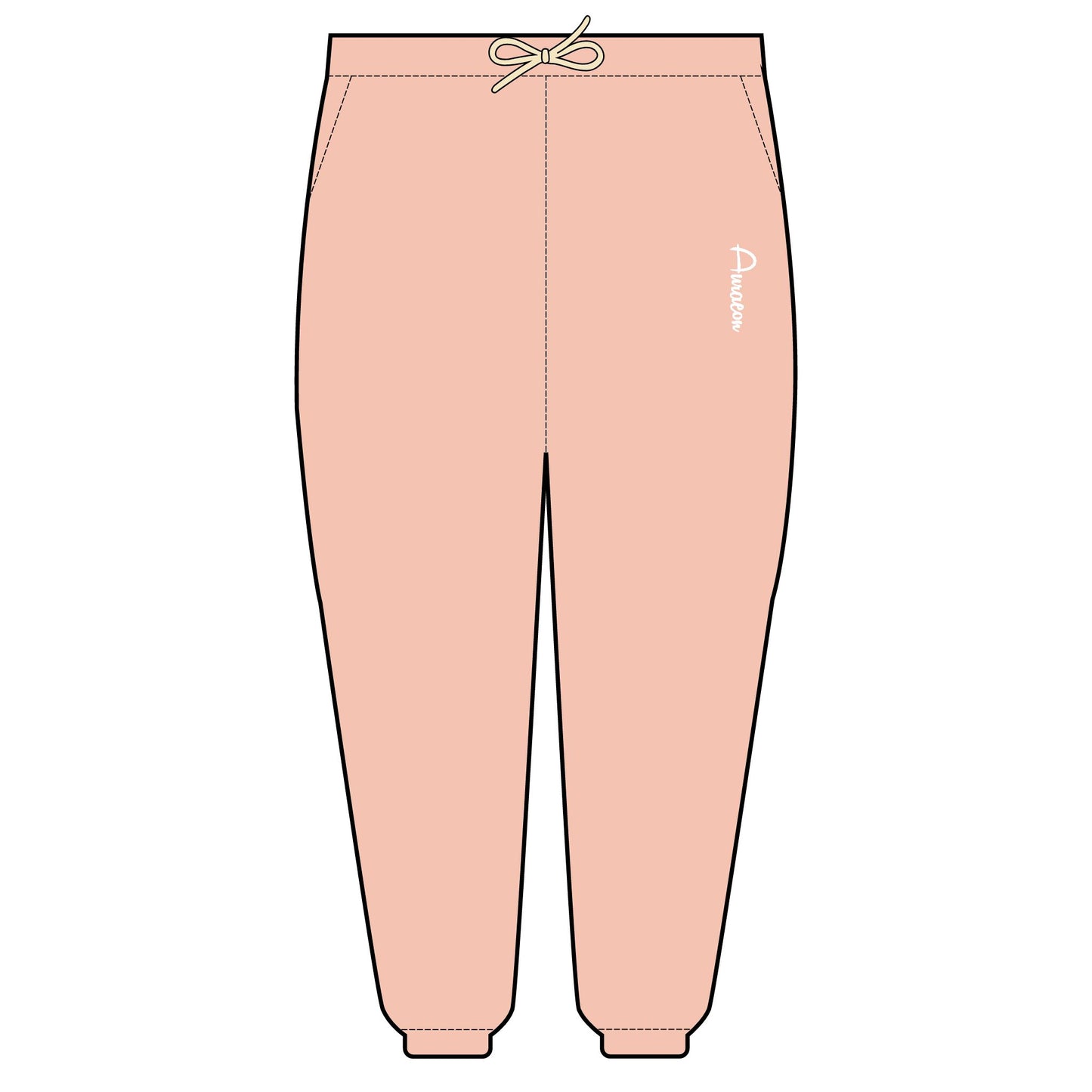 Auraeon Trailblazer Sweatpants – Unisex Garment-Dyed Fleece Comfort