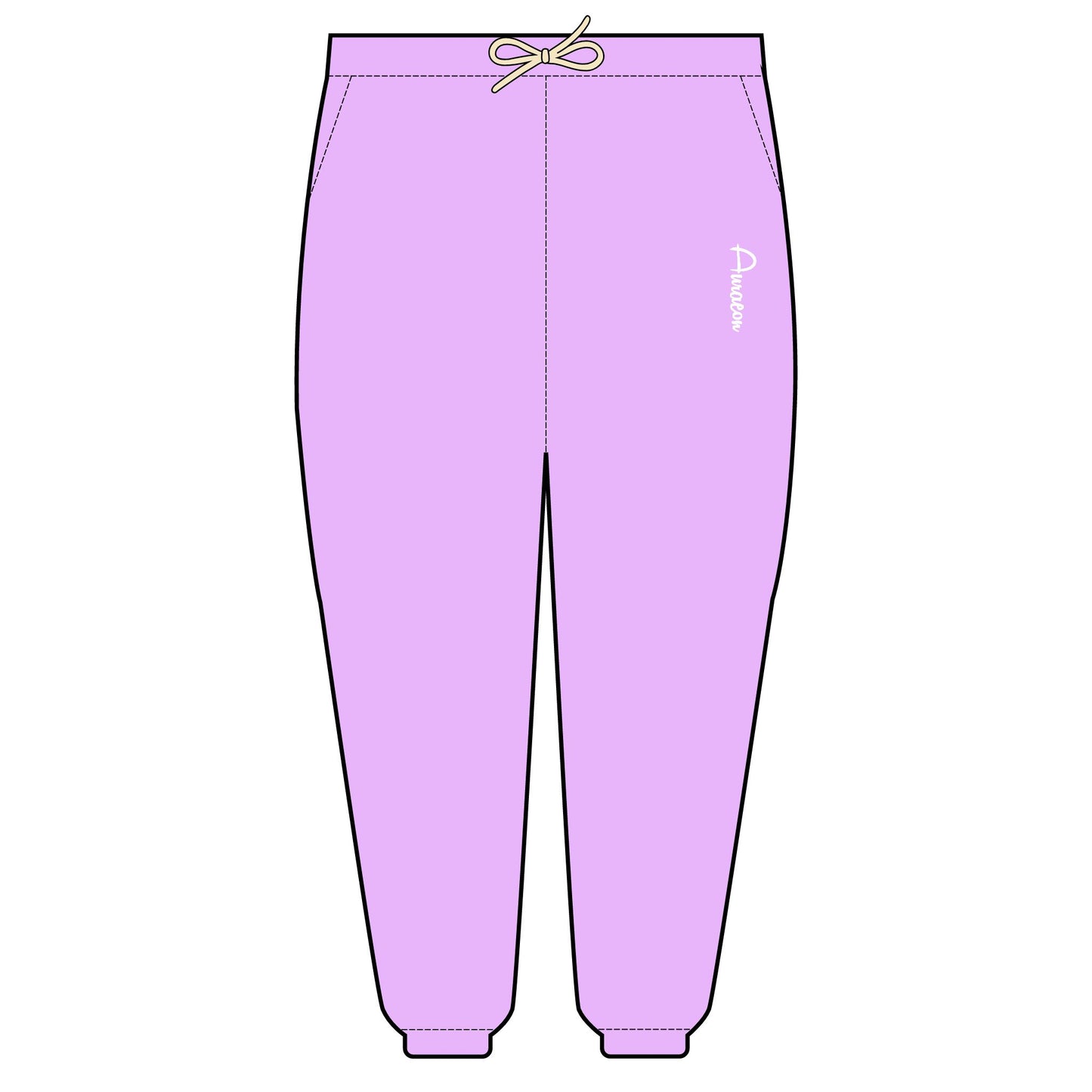 Auraeon Trailblazer Sweatpants – Unisex Garment-Dyed Fleece Comfort