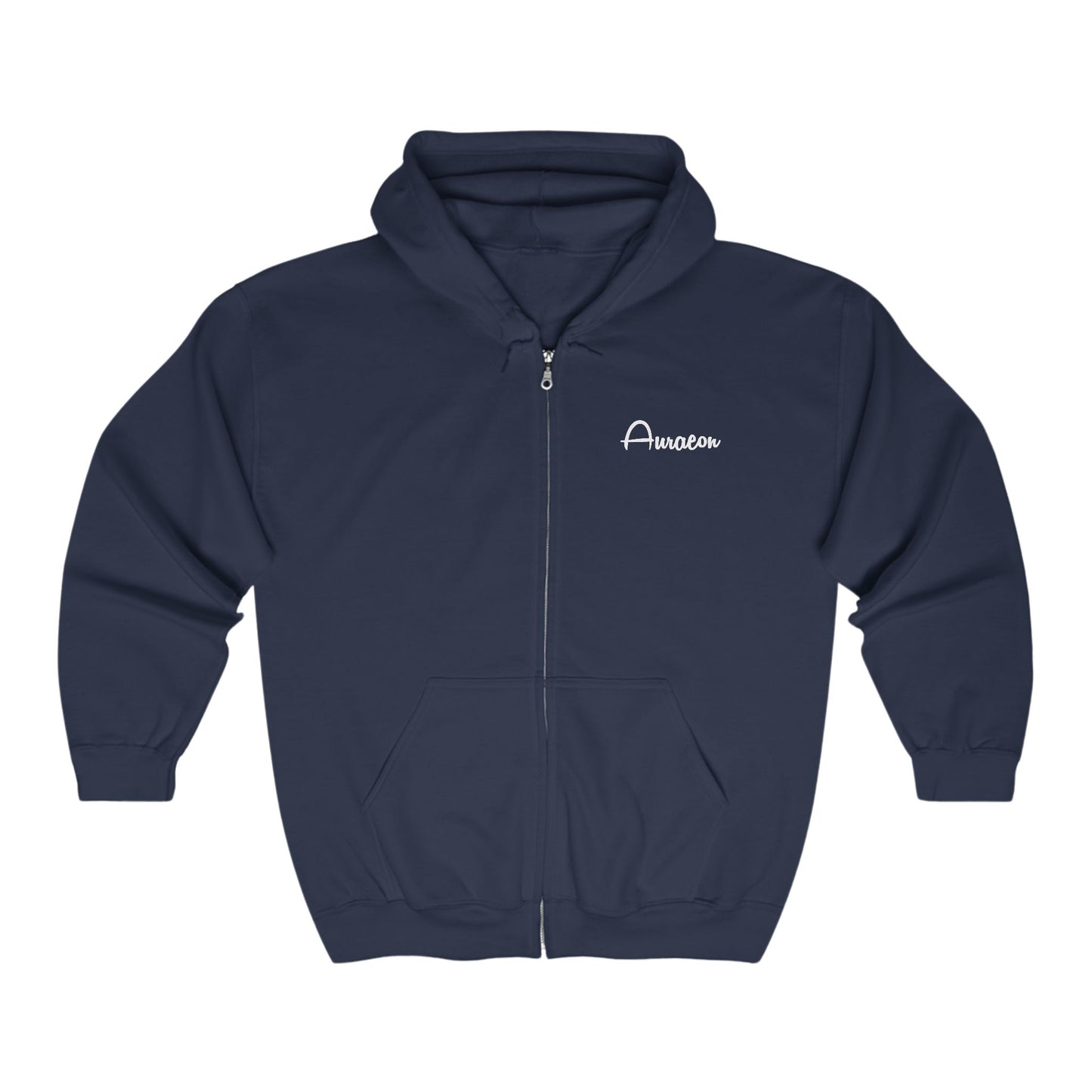 Auraeon Pathfinder Hoodie – Unisex Heavy Blend™ Full Zip Comfort