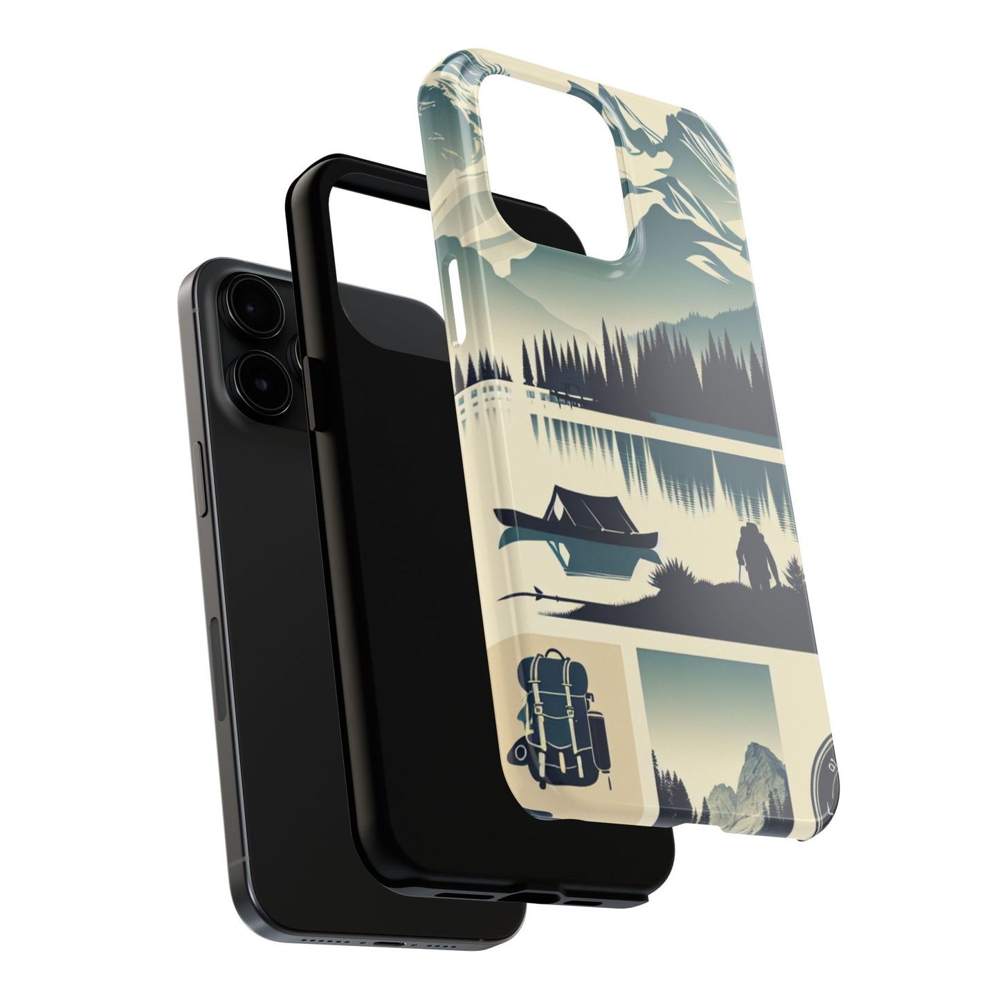 Trailblazer Tough Phone Case – Hiking & Camping Inspired Design