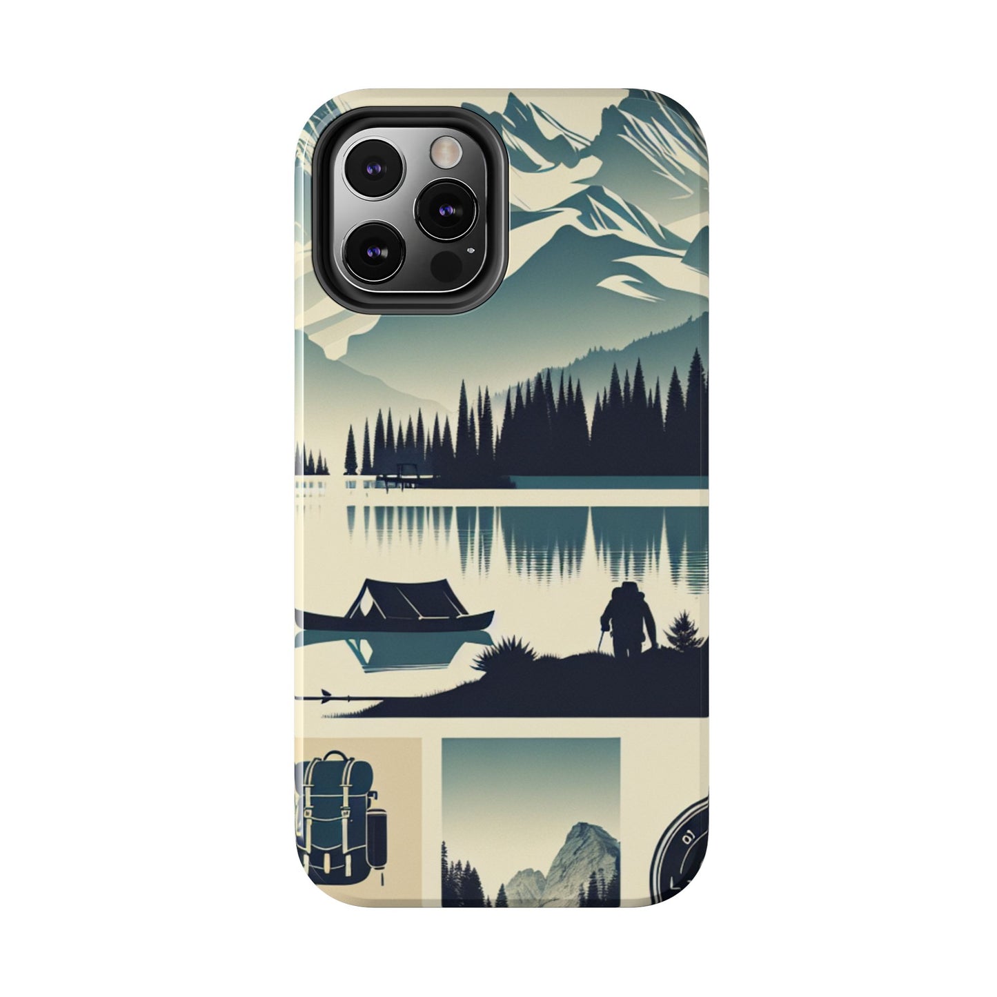 Trailblazer Tough Phone Case – Hiking & Camping Inspired Design