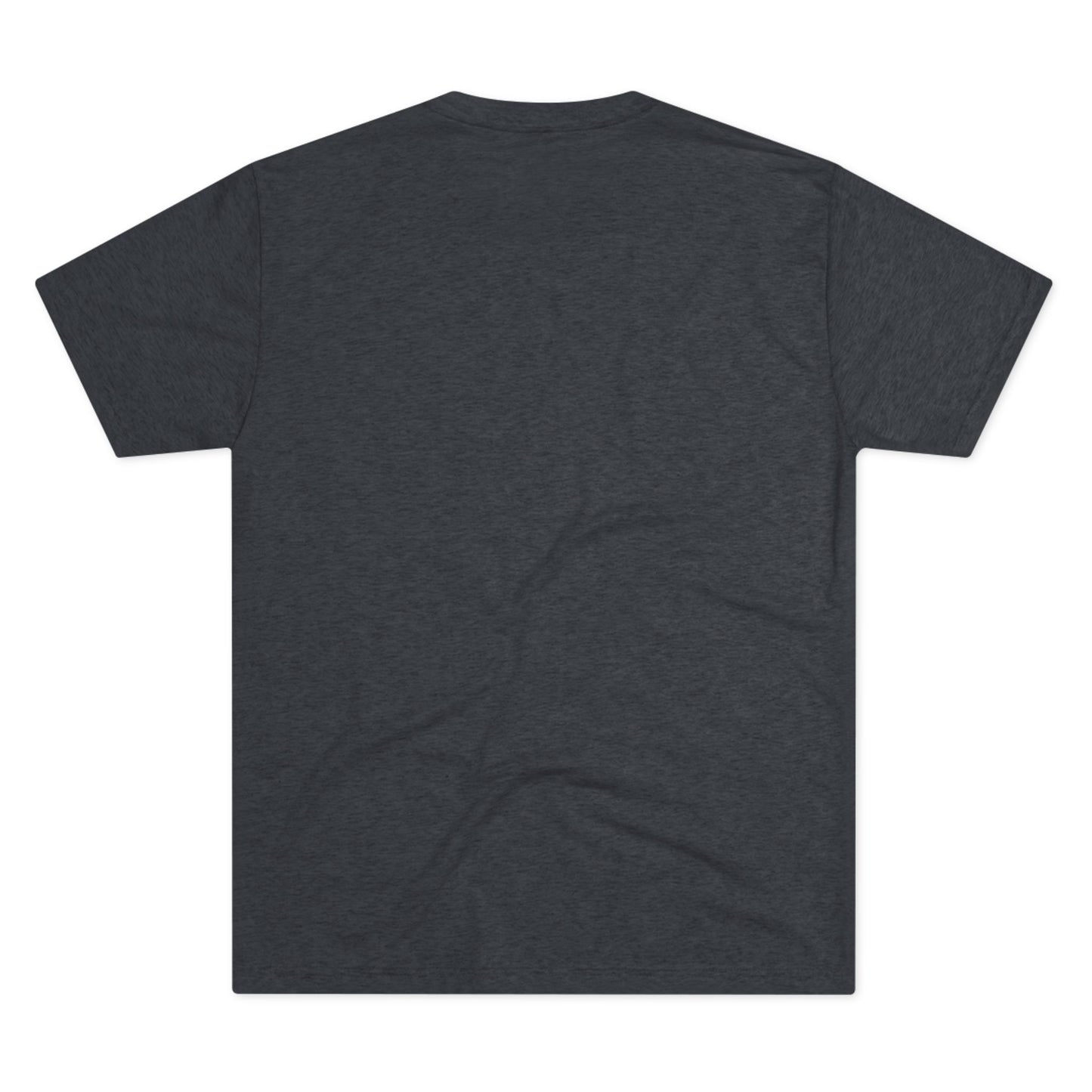 Adventure Awaits Unisex Tri-Blend Crew Tee – Snowy Mountain Tops & Pine Tree Design