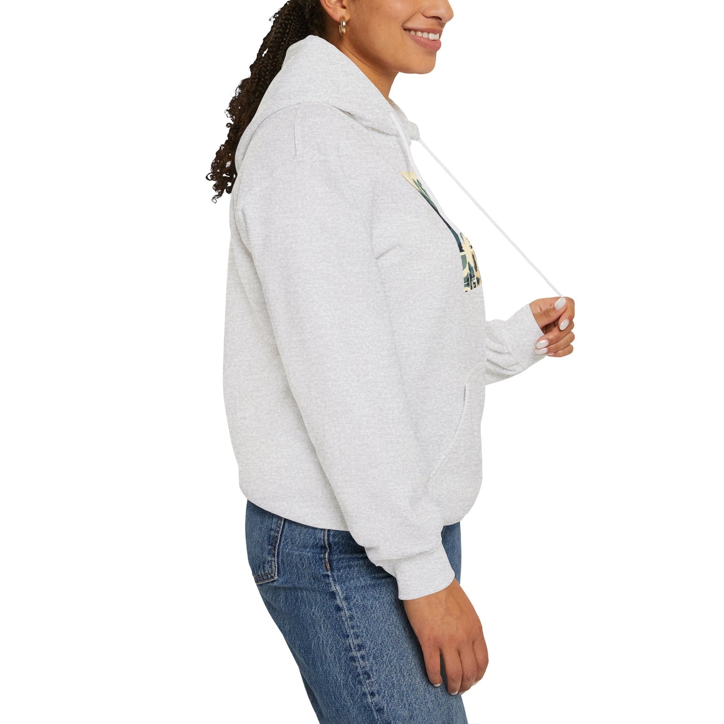 Outdoor Adventure Design | Cozy Hiking Hoodie - Unisex Heavy Blend™ Hooded Sweatshirt