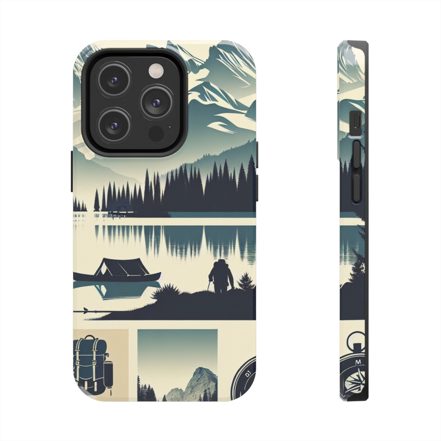 Trailblazer Tough Phone Case – Hiking & Camping Inspired Design