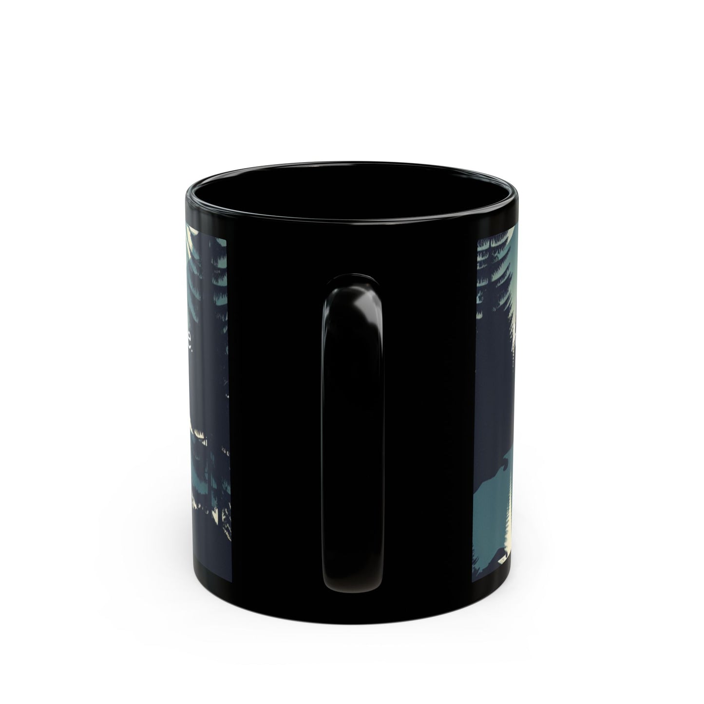 Auraeon Adventure Mug – "Adventure Begins After Coffee" Black Ceramic Mug (11oz, 15oz)