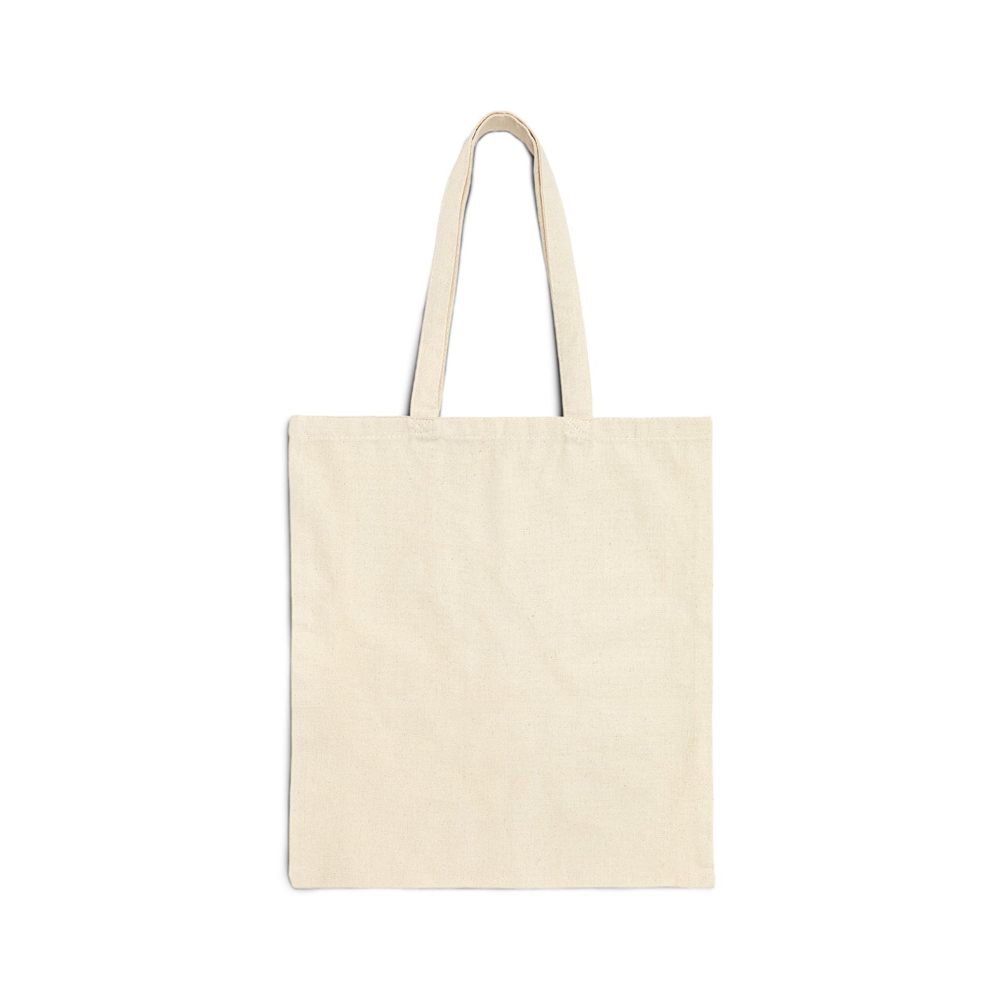 Adventure Awaits Cotton Canvas Tote Bag – Snowy Mountain Tops & Pine Tree Design
