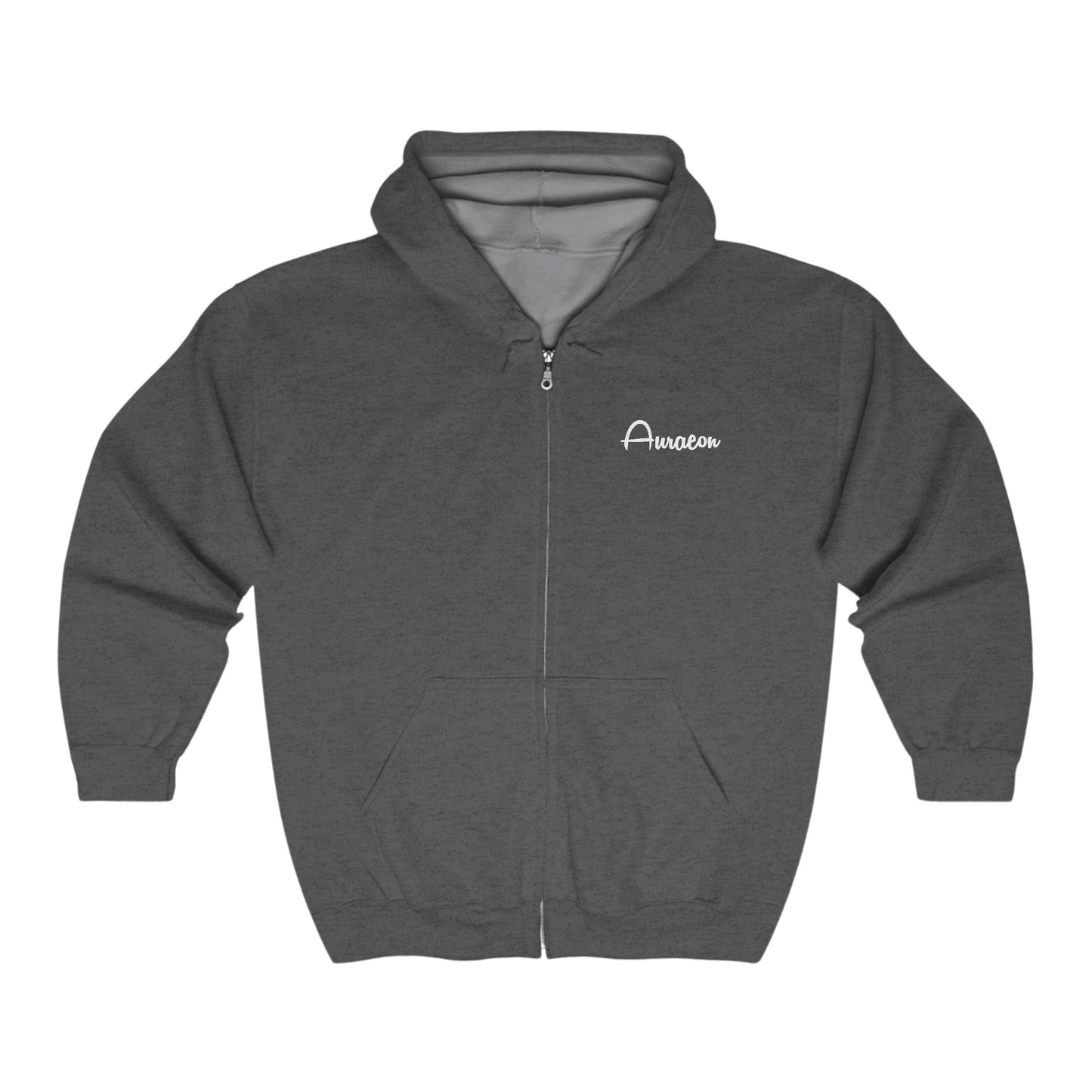 Auraeon Pathfinder Hoodie – Unisex Heavy Blend™ Full Zip Comfort