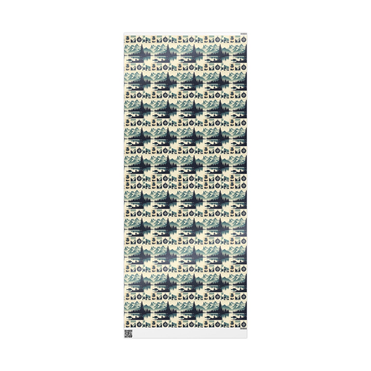 Auraeon Adventure Wrap – Wrapping Paper with Camping, Hiking & Exploring Designs