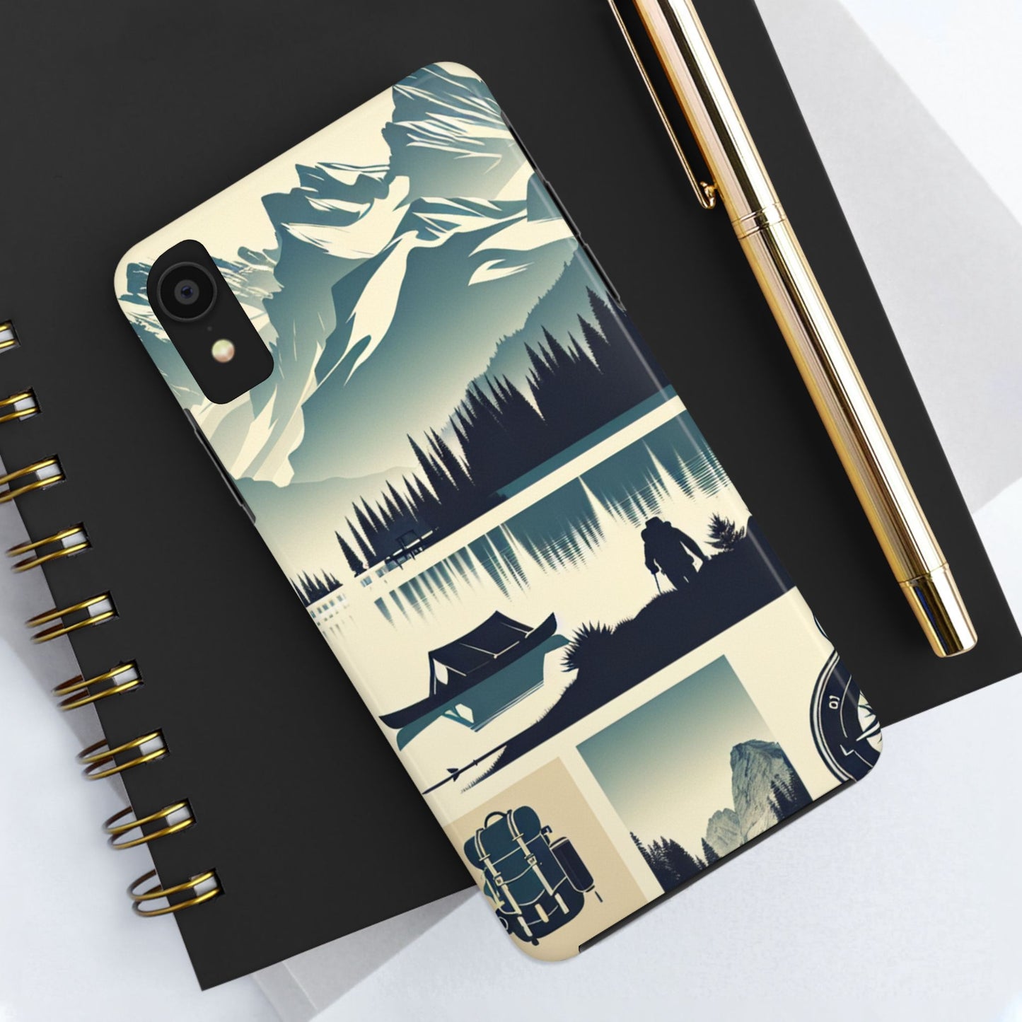 Trailblazer Tough Phone Case – Hiking & Camping Inspired Design
