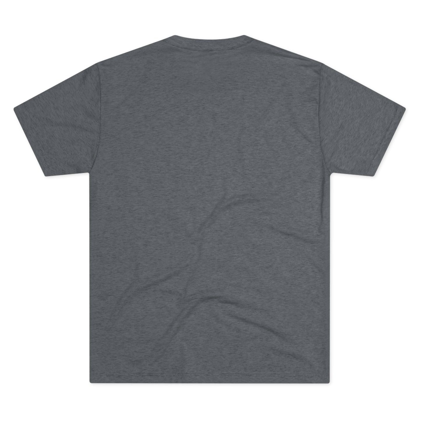 Adventure Awaits Unisex Tri-Blend Crew Tee – Snowy Mountain Tops & Pine Tree Design