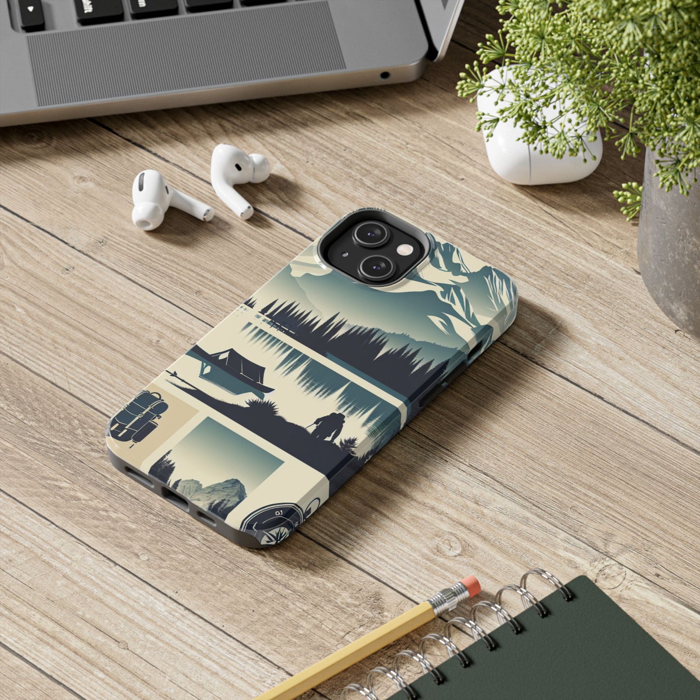 Trailblazer Tough Phone Case – Hiking & Camping Inspired Design