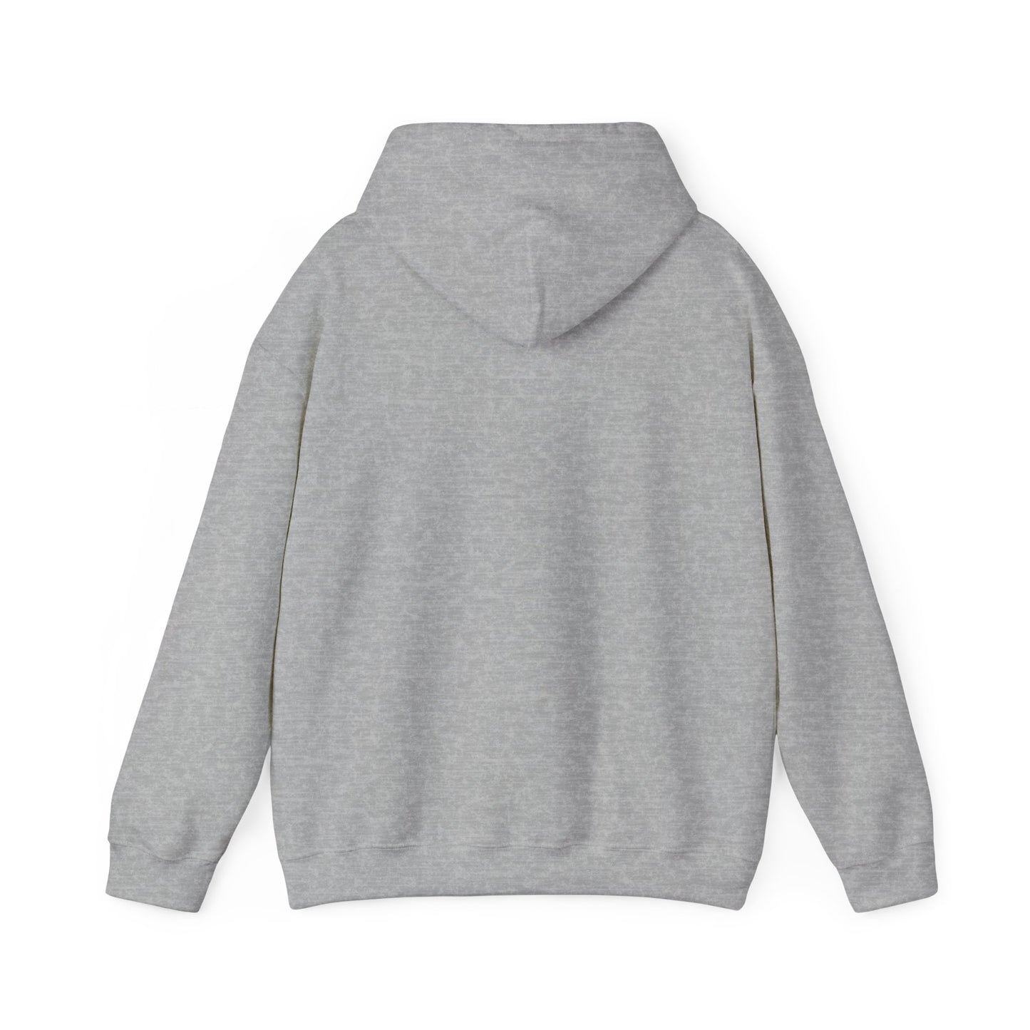 Summit Serenity Hoodie - Unisex Heavy Blend™ Sweatshirt with Pine Trees & Snowy Peaks Design | Wear the Wilderness