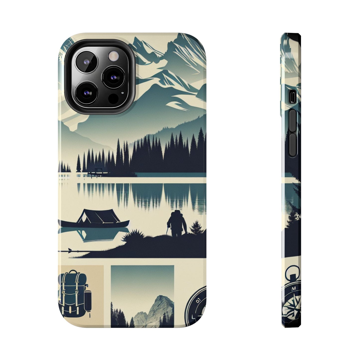 Trailblazer Tough Phone Case – Hiking & Camping Inspired Design