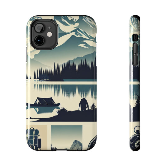 Trailblazer Tough Phone Case – Hiking & Camping Inspired Design