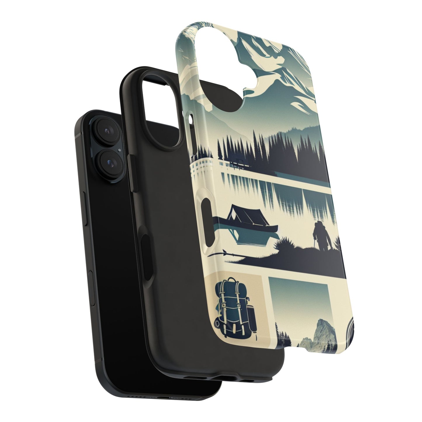 Trailblazer Tough Phone Case – Hiking & Camping Inspired Design