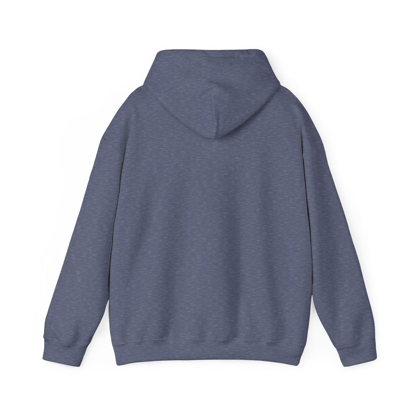 Summit Serenity Hoodie - Unisex Heavy Blend™ Sweatshirt with Pine Trees & Snowy Peaks Design | Wear the Wilderness