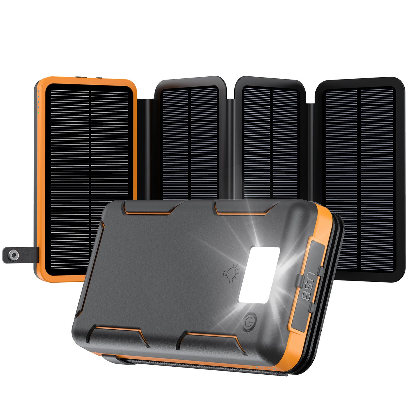 New Solar Portable Power Source 25000 MA Large Capacity