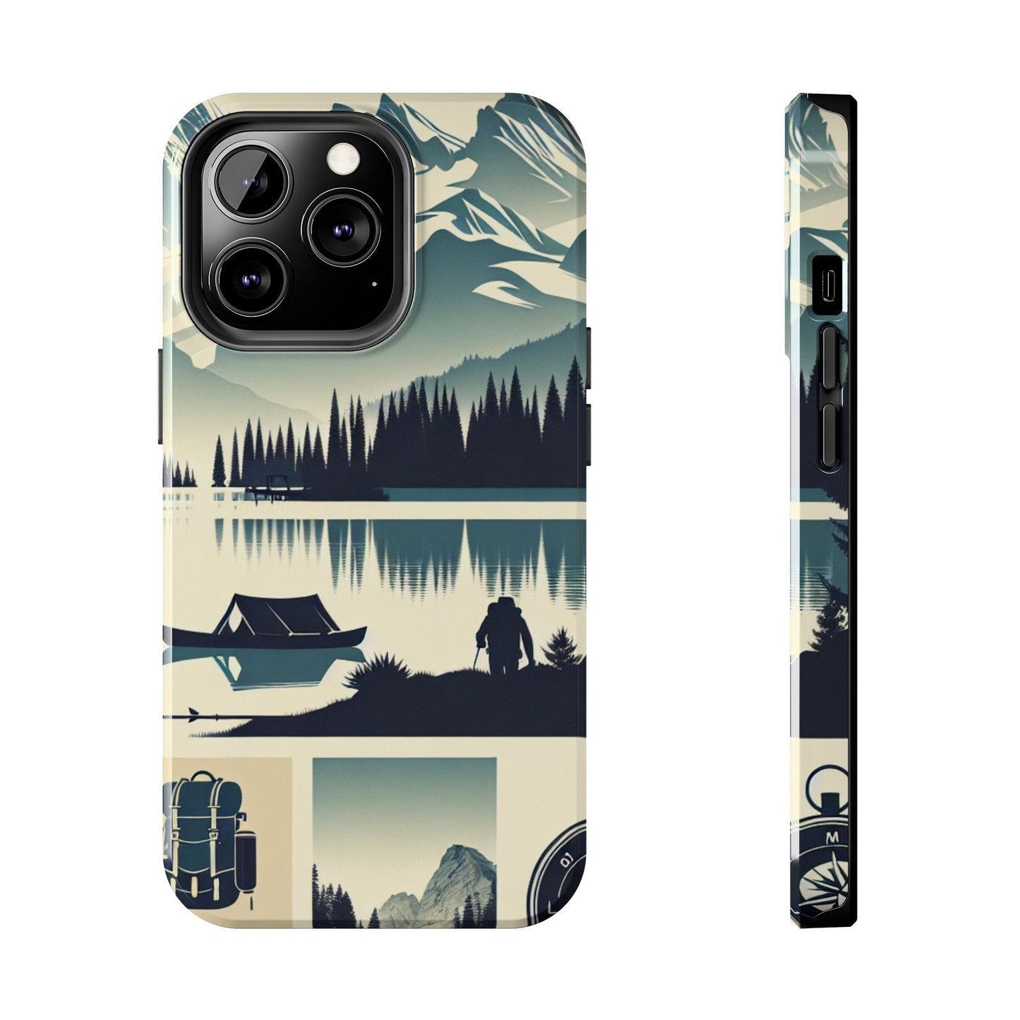 Trailblazer Tough Phone Case – Hiking & Camping Inspired Design