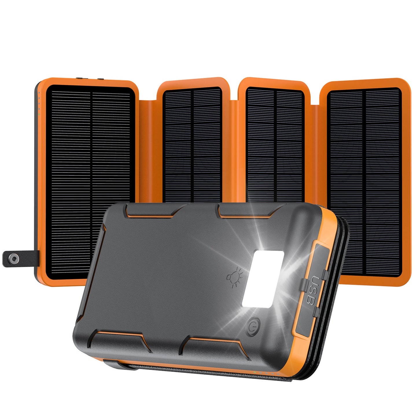 New Solar Portable Power Source 25000 MA Large Capacity