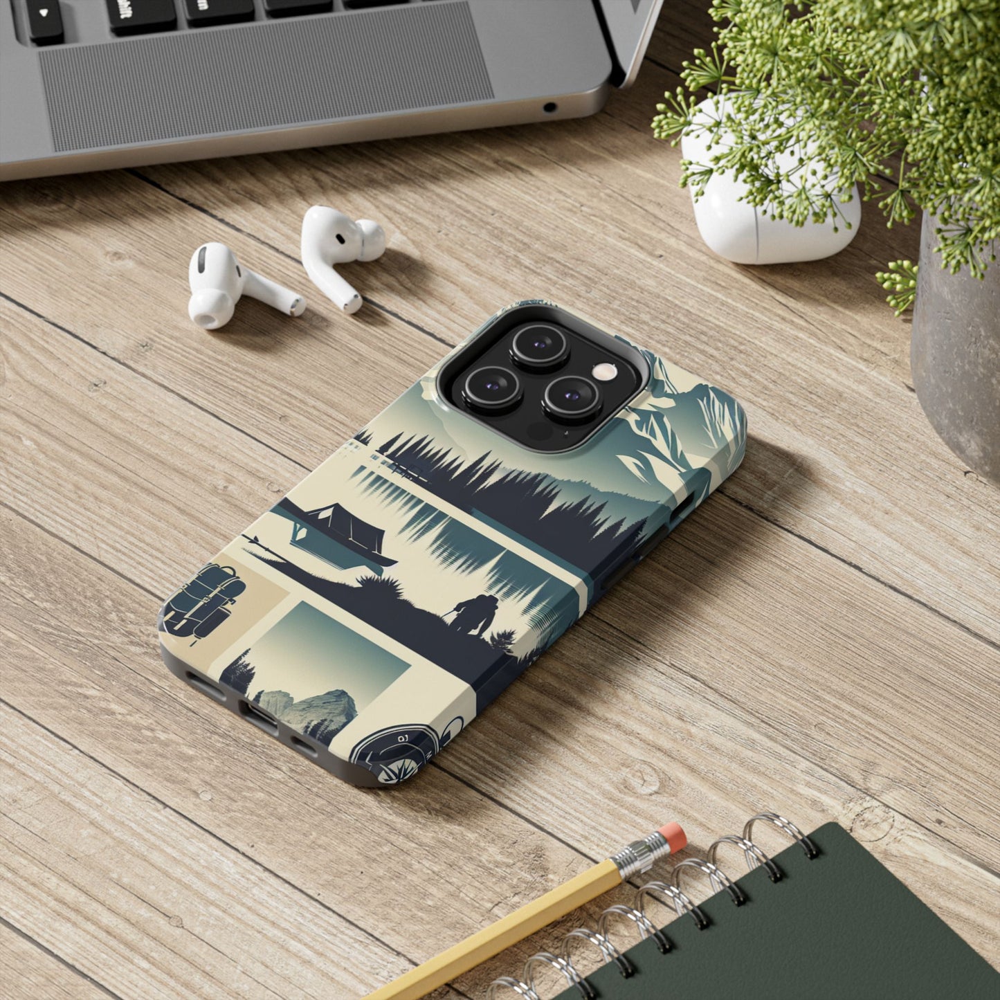 Trailblazer Tough Phone Case – Hiking & Camping Inspired Design