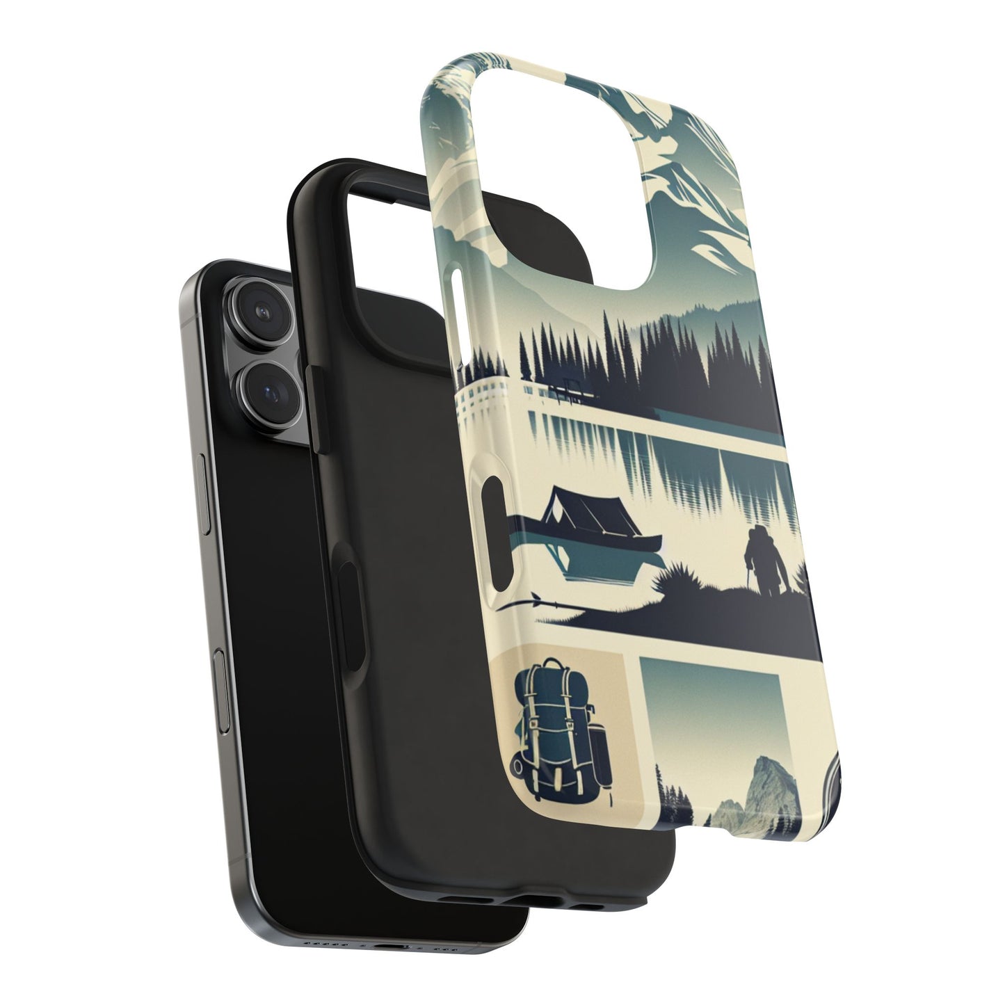 Trailblazer Tough Phone Case – Hiking & Camping Inspired Design