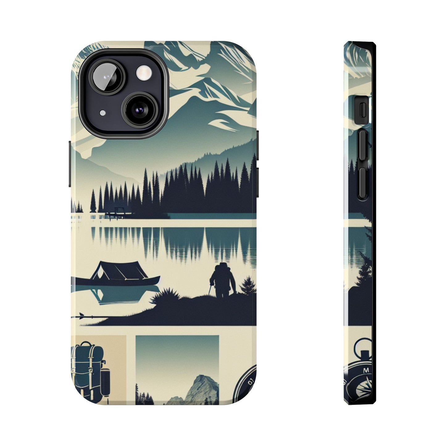 Trailblazer Tough Phone Case – Hiking & Camping Inspired Design