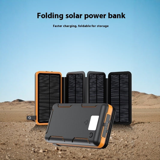 New Solar Portable Power Source 25000 MA Large Capacity