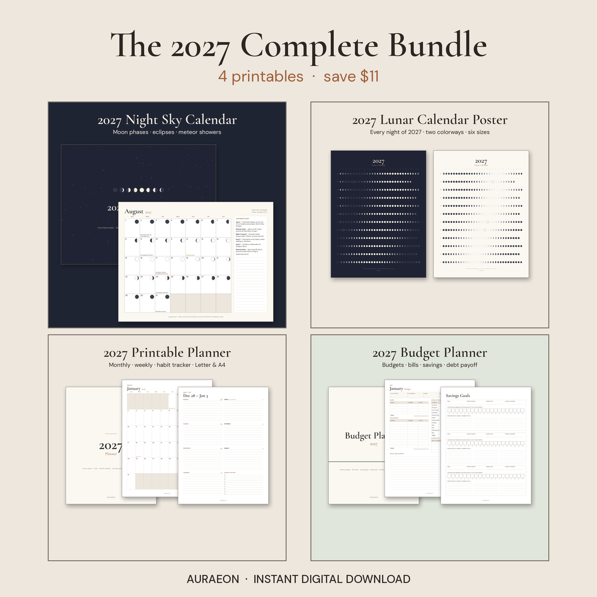 The 2027 Complete Printable Bundle